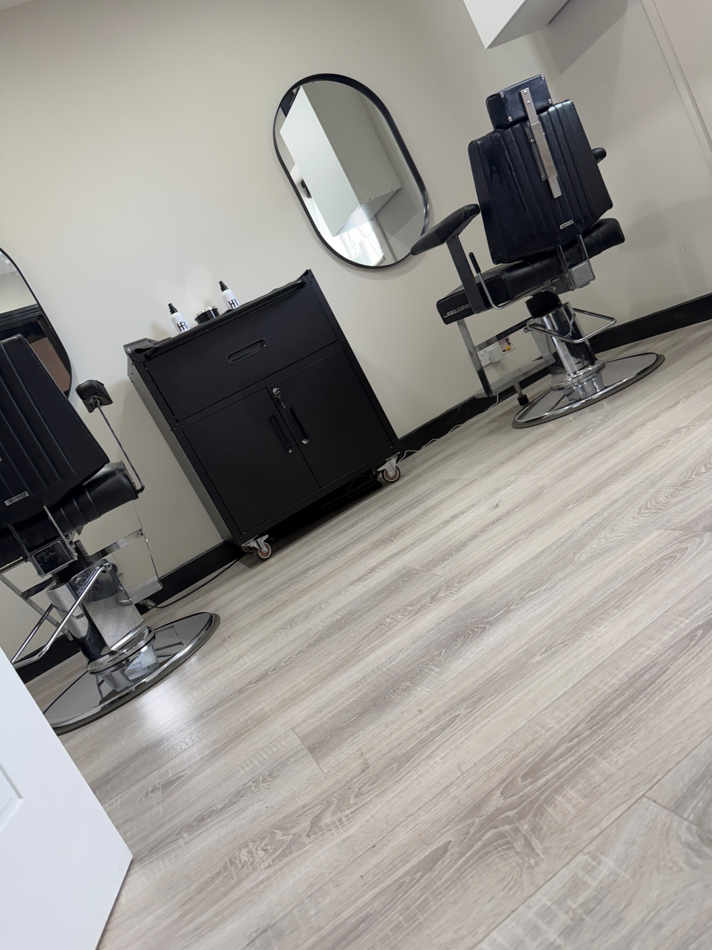 Interior of the Hair Repair Club Leeds studio